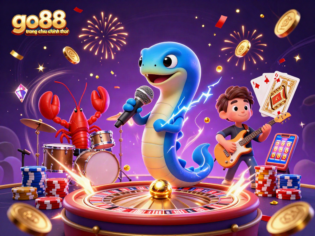 Experience thrilling gaming with go88 trang chu chinh thuc in this electrifying underwater casino scene.